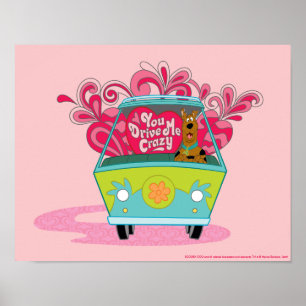 スクービードゥー – 運転熱狂する ポスター