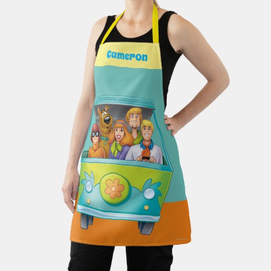 スクービードゥー&集団ミステリーマシンエアブラシ エプロン (インサイチュ)