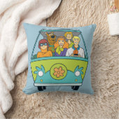 スクービードゥー&集団ミステリーマシン クッション (ブランケット)