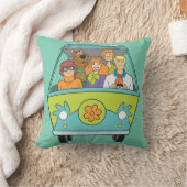 スクービードゥー&集団ミステリーマシン クッション (ブランケット)