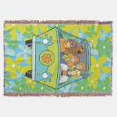 スクービードゥー&集団ミステリーマシン スローブランケット (正面)
