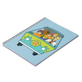 スクービードゥー&集団ミステリーマシン ノートブック (左側)