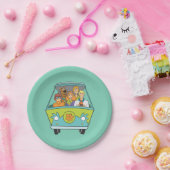 スクービードゥー&集団ミステリーマシン ペーパープレート (パーティー)