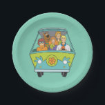 スクービードゥー&集団ミステリーマシン ペーパープレート<br><div class="desc">スクービードゥー、ミステリー株式会社集団、その象徴的なミステリーマシンを搭載した鮮やか紙プレートで、あなたのパーティーをミステリー解決の冒険にする。クラシックHanna-Barberaの漫画のファンに最適な、このよくはしゃぐデザインは、誕生日やテーマのパーティー、またはお祝いにグルーヴなtouchを追加する。</div>