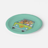 スクービードゥー&集団ミステリーマシン ペーパープレート (アングル)