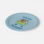 スクービードゥー&集団ミステリーマシン ペーパープレート (アングル)