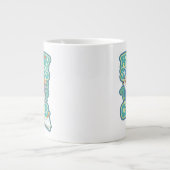 スクービードゥー&集団「ミステリーソルバークラブ」 ジャンボコーヒーマグカップ (正面)