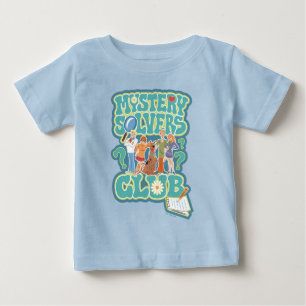 スクービードゥー&集団「ミステリーソルバークラブ」 ベビーTシャツ