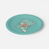 スクービードゥー&集団「ミステリーソルバークラブ」 ペーパープレート (アングル)