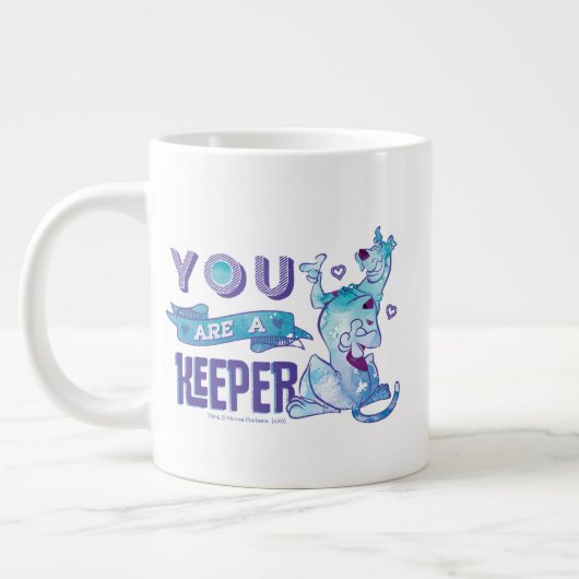 スクービードゥー – 飼育員 ジャンボコーヒーマグカップ (左)