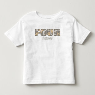 スクービードゥー 4歳の誕生日 トドラーTシャツ