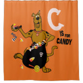 スクービードゥー | Cはキャンディ シャワーカーテン (正面)