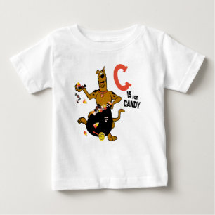 スクービードゥー Cはキャンディ ベビーTシャツ