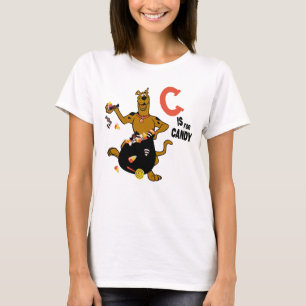 スクービードゥー Cはキャンディ Tシャツ