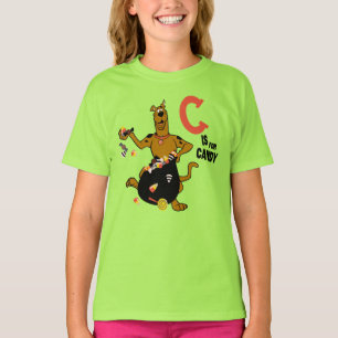 スクービードゥー Cはキャンディ Tシャツ