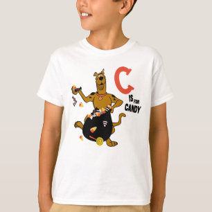 スクービードゥー Cはキャンディ Tシャツ
