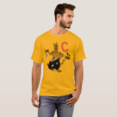 スクービードゥー | Cはキャンディ Tシャツ (正面フル)