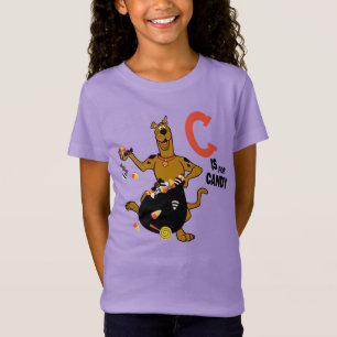 スクービードゥー Cはキャンディ Tシャツ