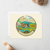 スクービードゥー | "Crystal Cove"を介した集団駆動 ノートカード (正面/裏面インサイチュ)