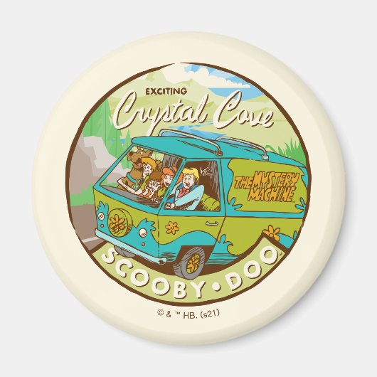 スクービードゥー | "Crystal Cove"を介した集団駆動 マグネット (正面)