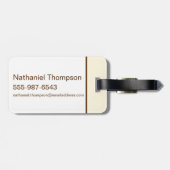 スクービードゥー | "Crystal Cove"を介した集団駆動 ラゲッジタグ (裏面横)