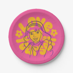 スクービードゥー Daphne Love Yourself ペーパープレート