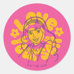 スクービードゥー Daphne Love Yourself ラウンドシール