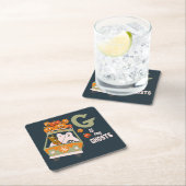 スクービードゥー | Gは幽霊 スクエアペーパーコースター (インサイチュ)