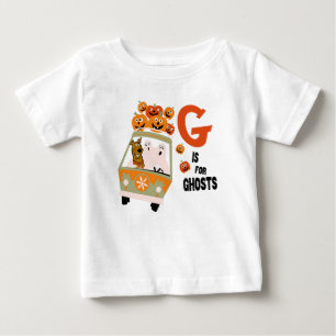 スクービードゥー   Gは幽霊 ベビーTシャツ