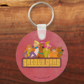 スクービードゥー | "Groovy集団"レトロ漫画グラフィック キーホルダー (正面)
