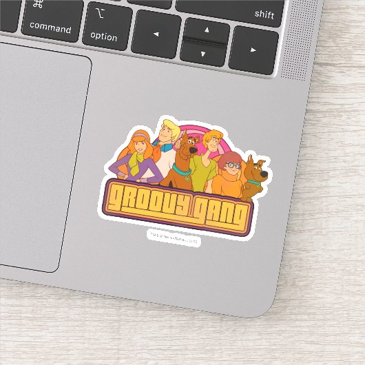 スクービードゥー | "Groovy集団"レトロ漫画グラフィック シール (詳細)