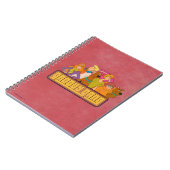 スクービードゥー | "Groovy集団"レトロ漫画グラフィック ノートブック (左側)