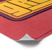 スクービードゥー | "Groovy集団"レトロ漫画グラフィック ポスター (角)