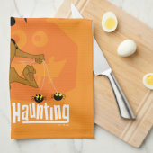 スクービードゥー | Happy Hauting キッチンタオル (四つ折り)