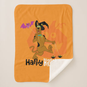 スクービードゥー   Happy Hauting シェルパブランケット