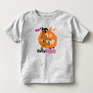 スクービードゥー   Happy Hauting トドラーTシャツ