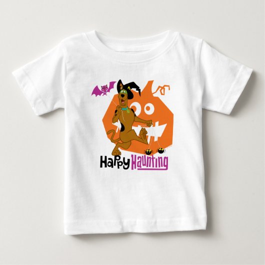 スクービードゥー | Happy Hauting ベビーTシャツ (正面)