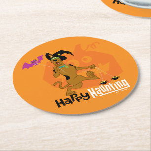 スクービードゥー Happy Hauting ラウンドペーパーコースター