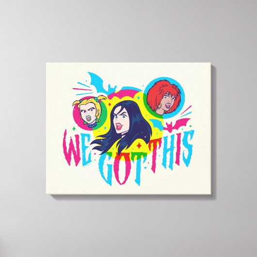 スクービードゥー | Hex Girls We 得 This キャンバスプリント (正面)