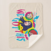 スクービードゥー | Hex Girls We 得 This シェルパブランケット (正面)