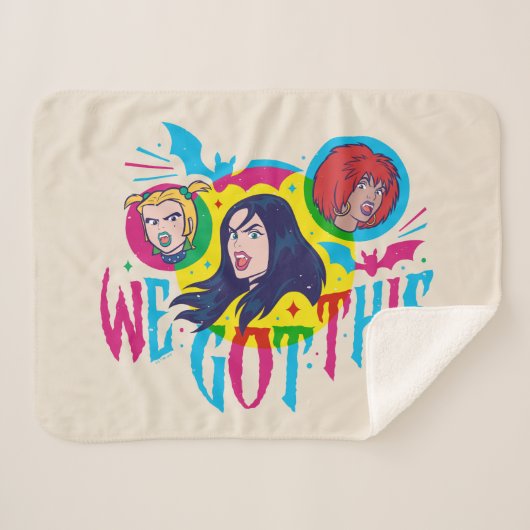 スクービードゥー | Hex Girls We 得 This シェルパブランケット (正面(横))