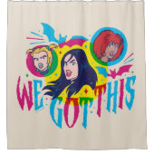 スクービードゥー | Hex Girls We 得 This シャワーカーテン (正面)