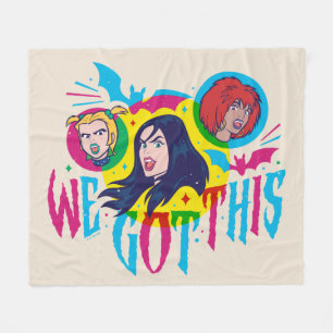 スクービードゥー   Hex Girls We 得 This フリースブランケット