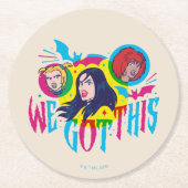 スクービードゥー | Hex Girls We 得 This ラウンドペーパーコースター (正面)