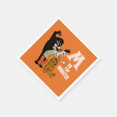 スクービードゥー | Mはモンスター スタンダードカクテルナプキン (角)