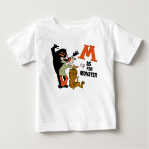 スクービードゥー Mはモンスター ベビーTシャツ