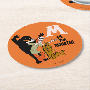 スクービードゥー Mはモンスター ラウンドペーパーコースター
