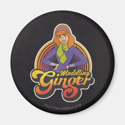スクービードゥー | "Medling Ginger"ダフネ マグネット (正面)