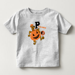 スクービードゥー   Pはカボチャ用 トドラーTシャツ