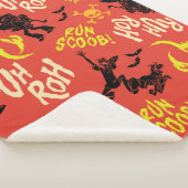 スクービードゥー | Ruh Roh 走 Scoob!パターン シェルパブランケット (3/4)
